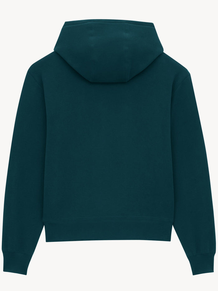 Felpa Con Cappuccio Green