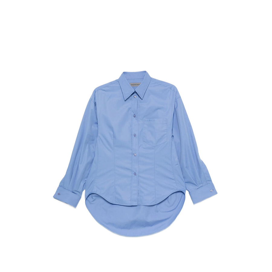 Shirt Blue Cotton