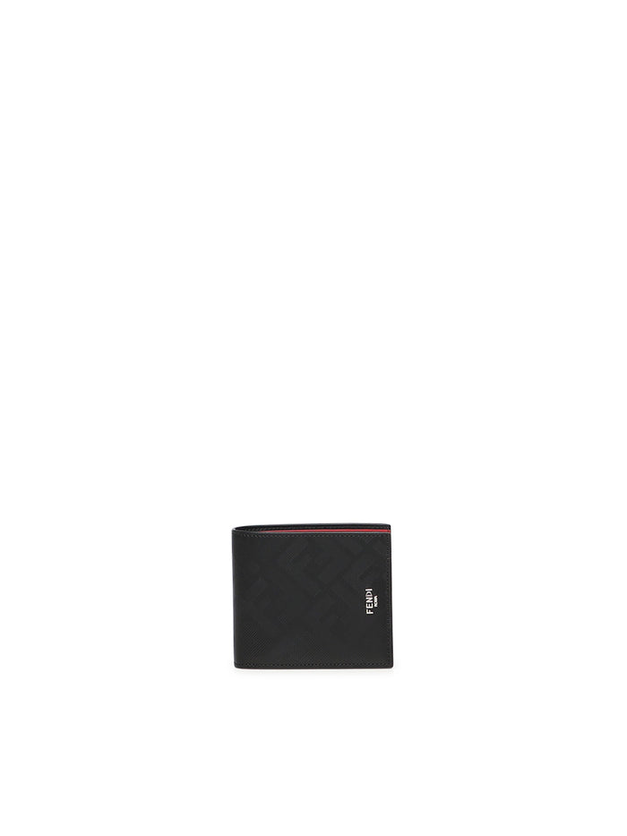 Fendi Wallets Black Calfskin