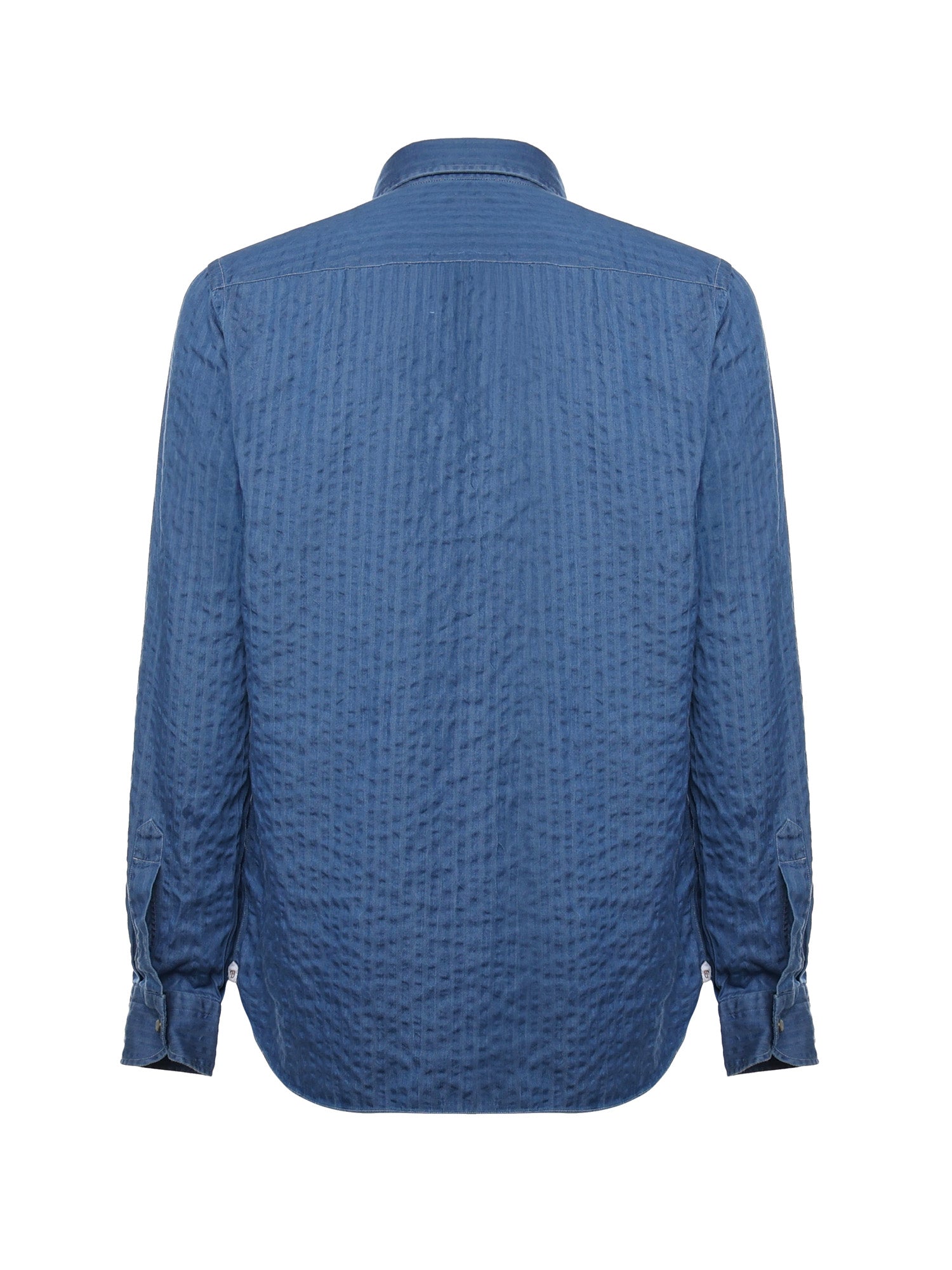 BORRIELLO NAPOLI Shirts Blue Cotton