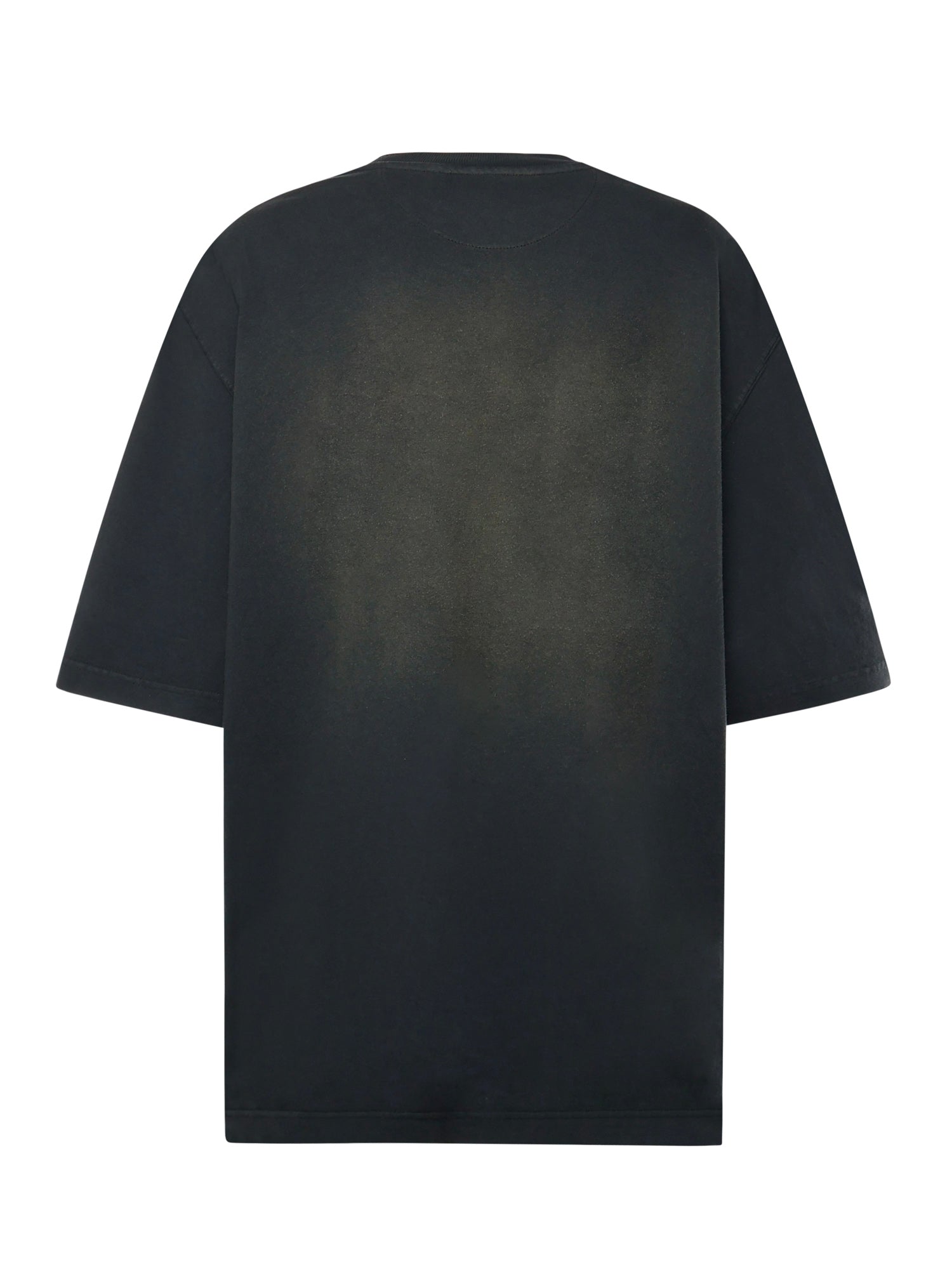 Golden Goose T-shirts and Polos Bleached Washed Black Cotton