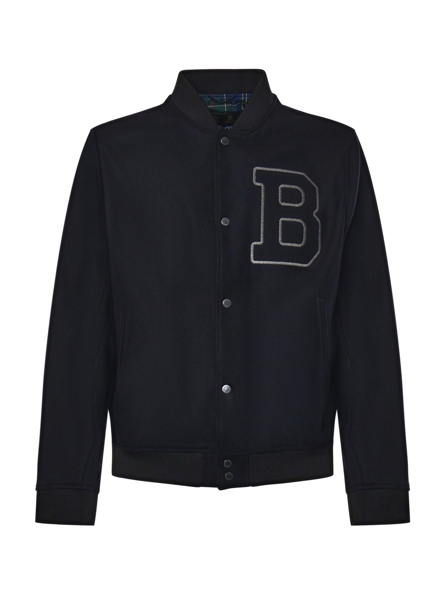Barbour Coats Blue Wool Polyamidel