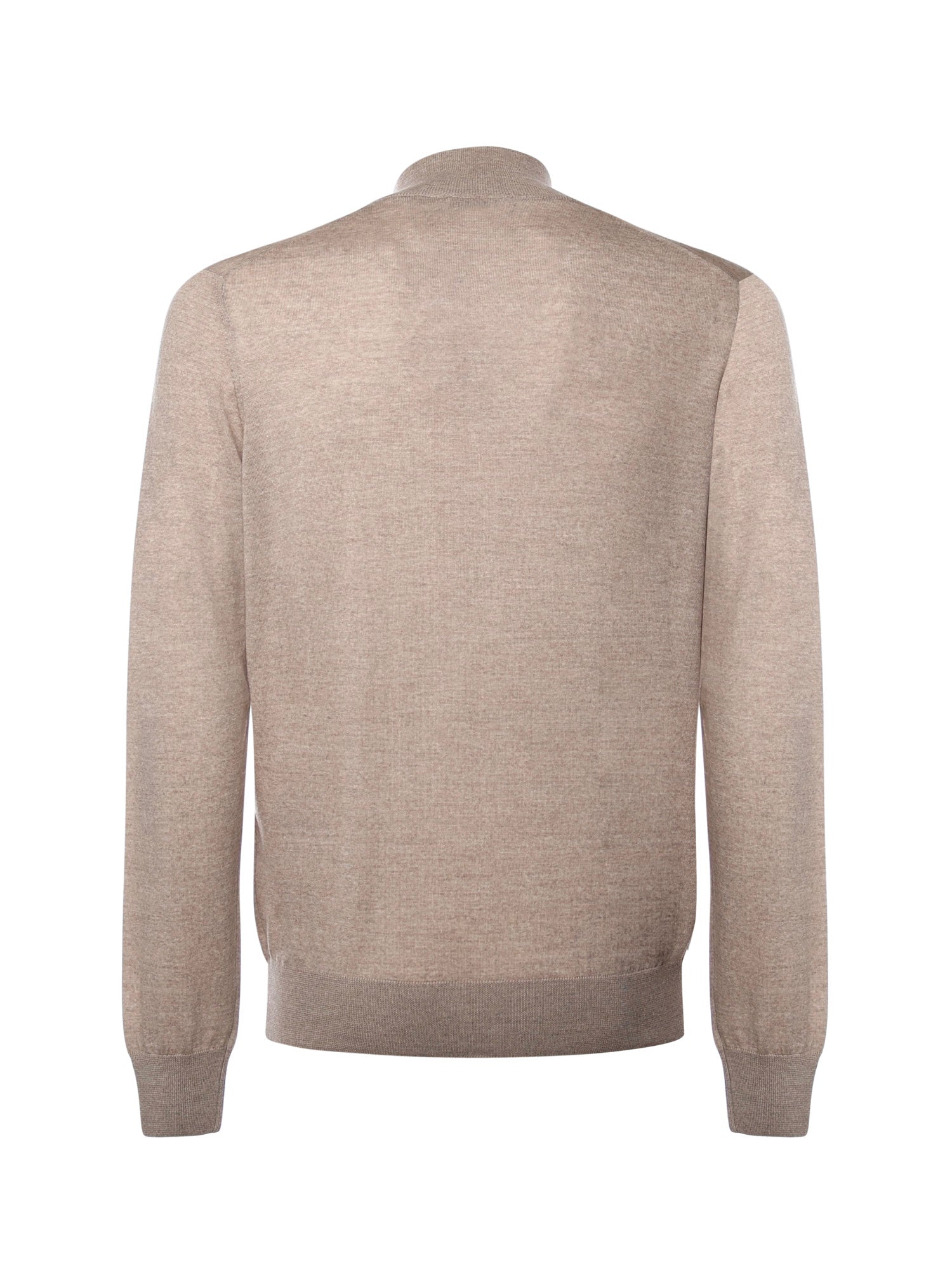 GALIANO Sweaters Beige Virgin Wool