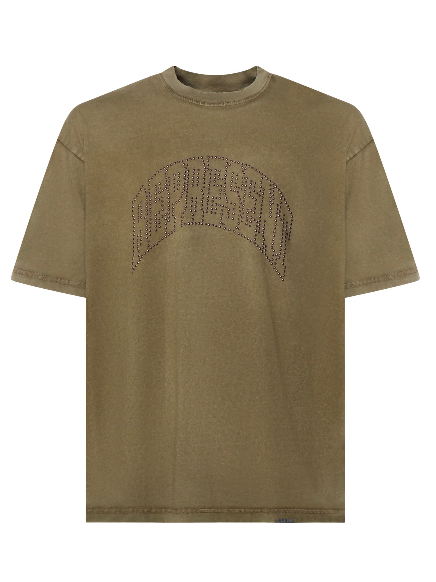 Represent T-shirts and Polos Vintage Khaki Cotton