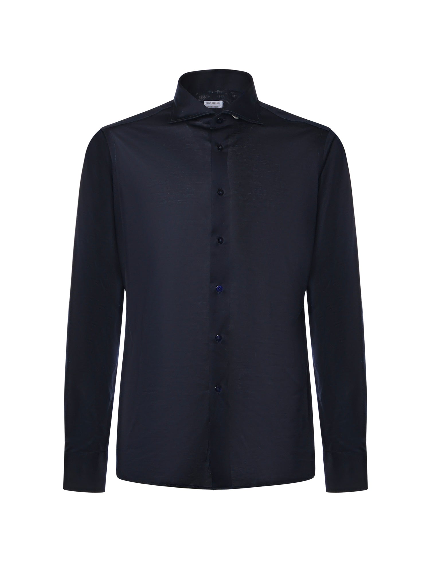 BORRIELLO NAPOLI Shirts Blue Cotton