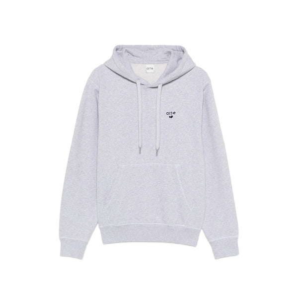 Hooded Sweatshirt Grey Cotton