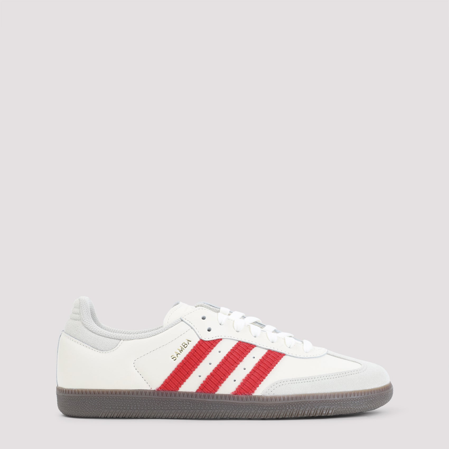 Samba Og Sneakers White Leather Rubber Shoe