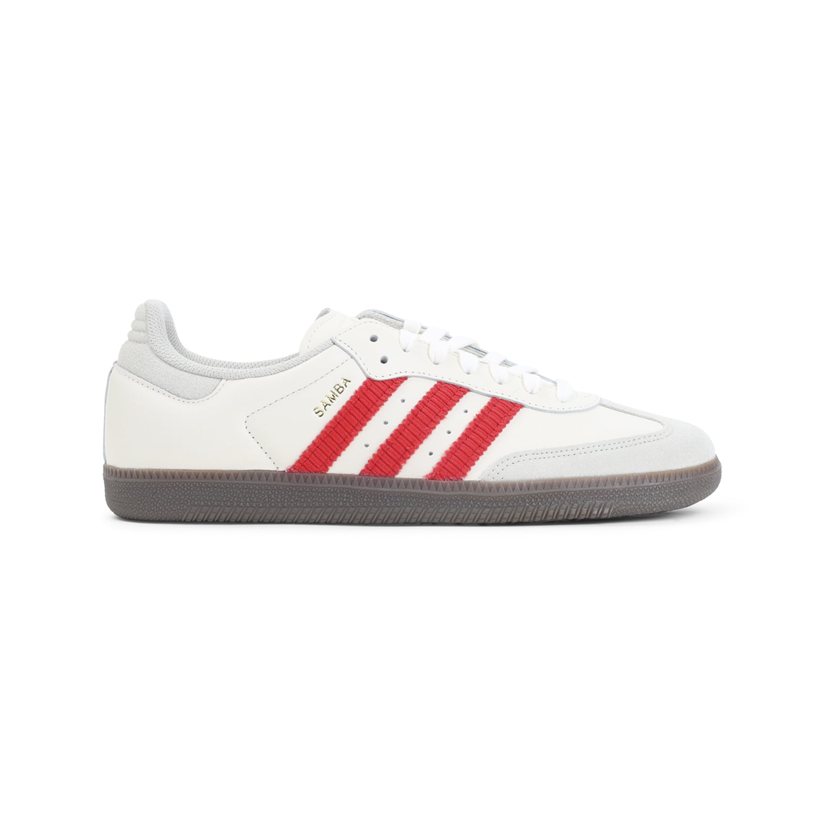 Samba Og Sneakers White Leather Rubber Shoe