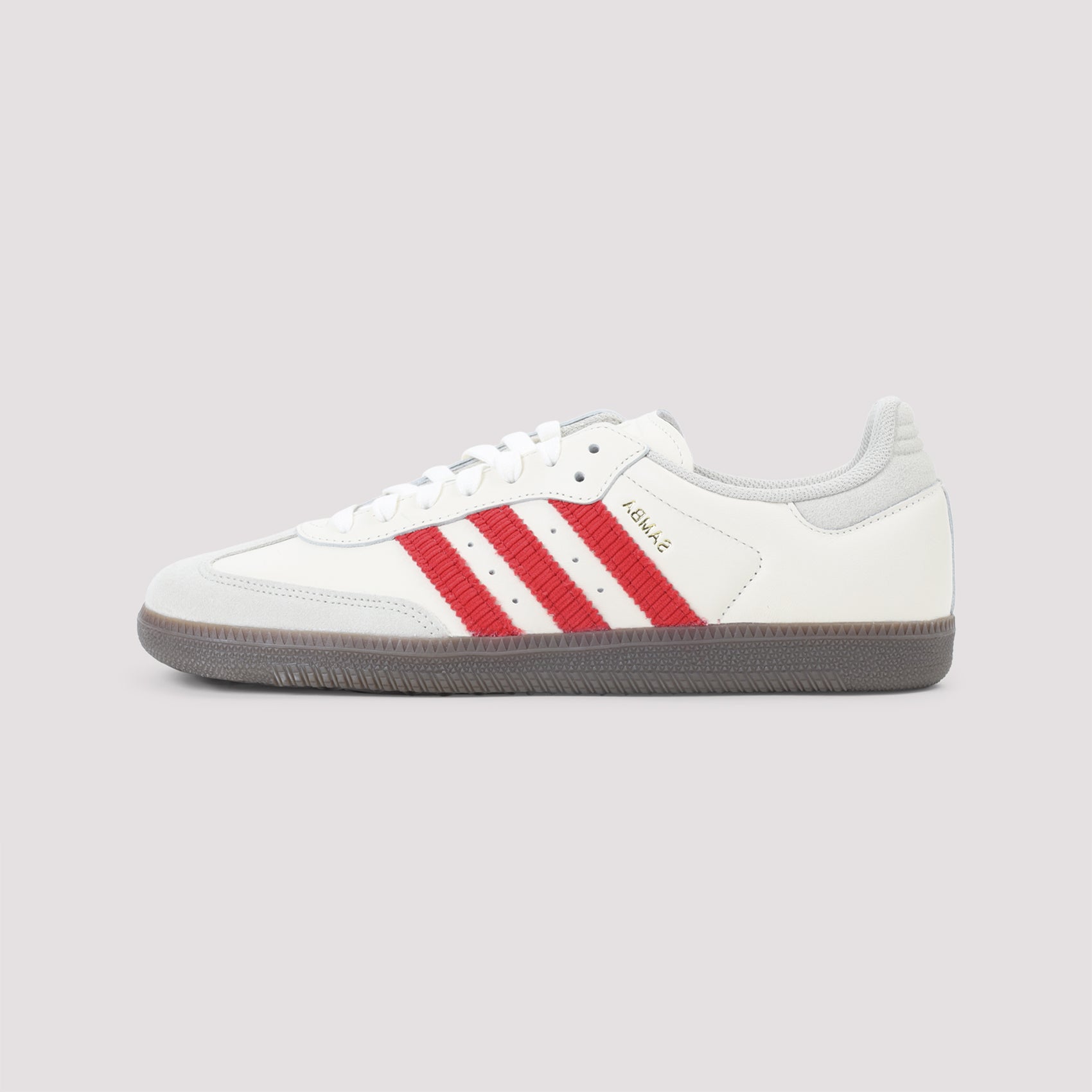 Samba Og Sneakers White Leather Rubber Shoe