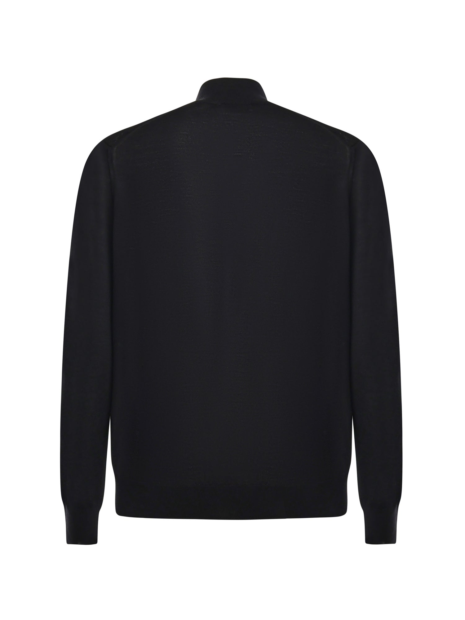 GALIANO Sweaters Black Virgin Wool