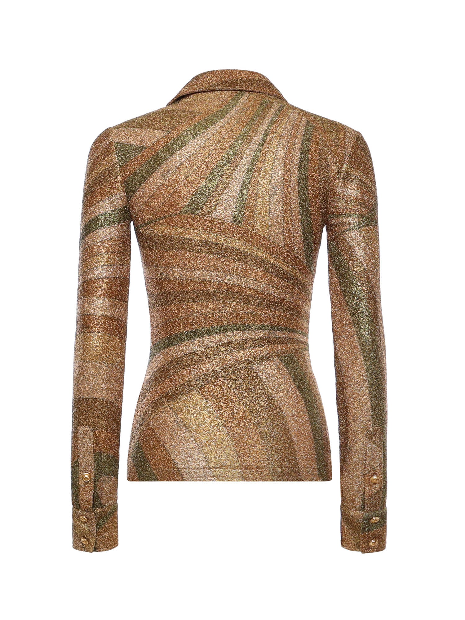 Pucci Top Golden Polyamide