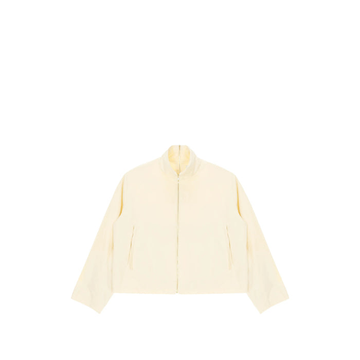 Outerwear Carven Neutrals Silk: 26. Outerwears