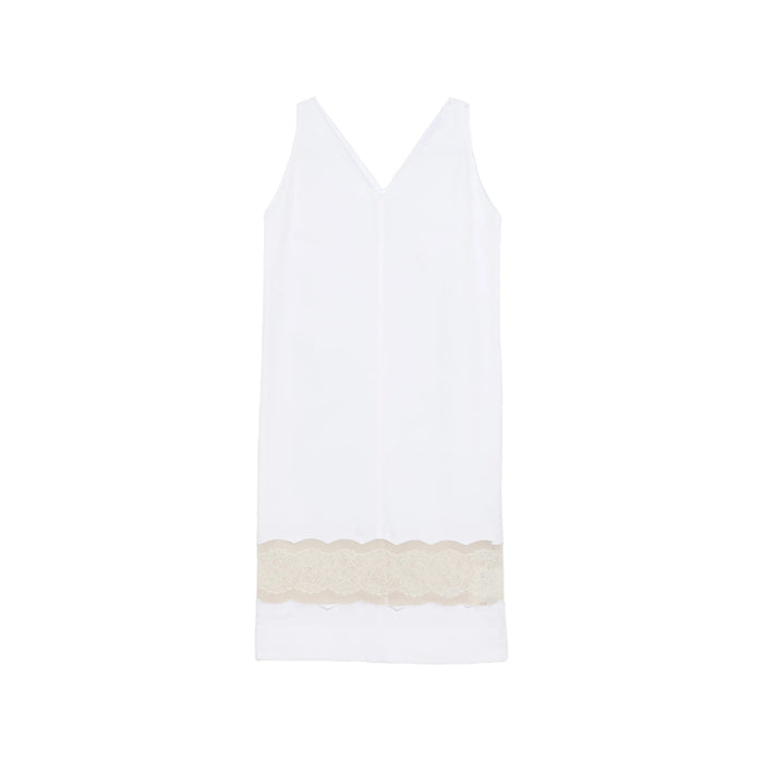Dress Carven White Cotton: 100