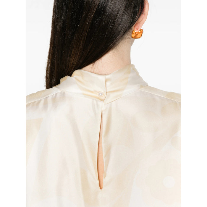Top Carven Neutrals Silk: 100. Tops