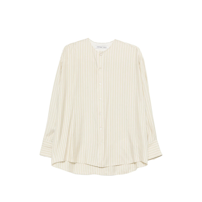 Shirt Carven Neutrals/white Silk: 100