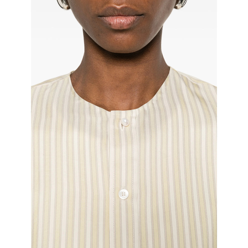 Shirt Carven Neutrals/white Silk: 100