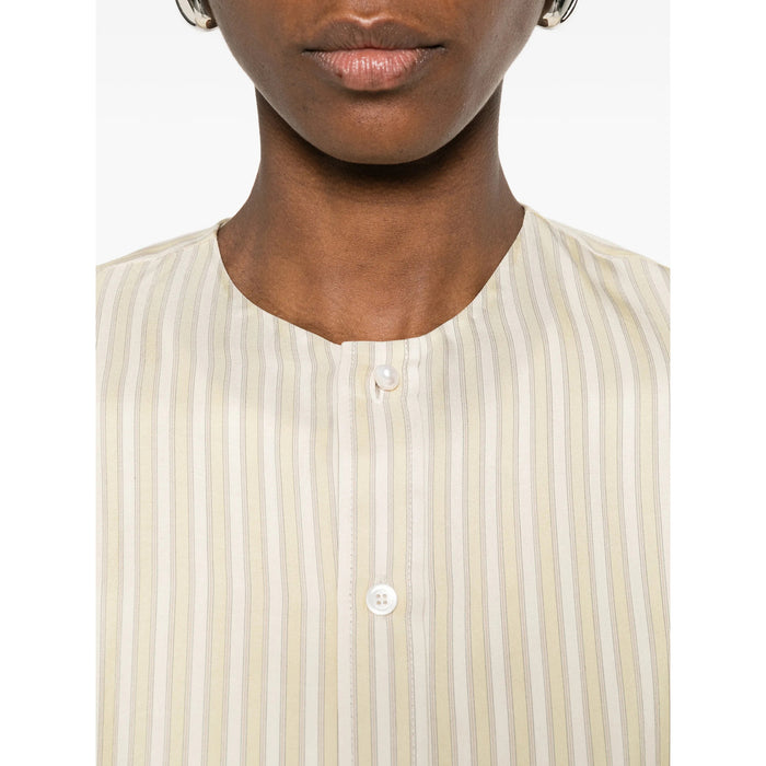 Shirt Carven Neutrals/white Silk: 100