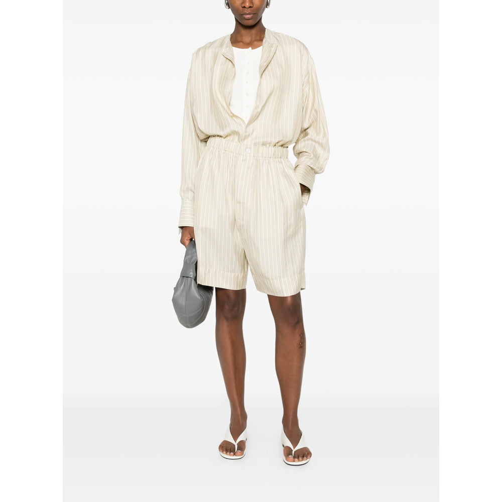 Shirt Carven Neutrals/white Silk: 100
