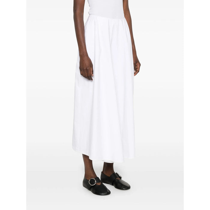 Skirt Carven White Cotton: 100
