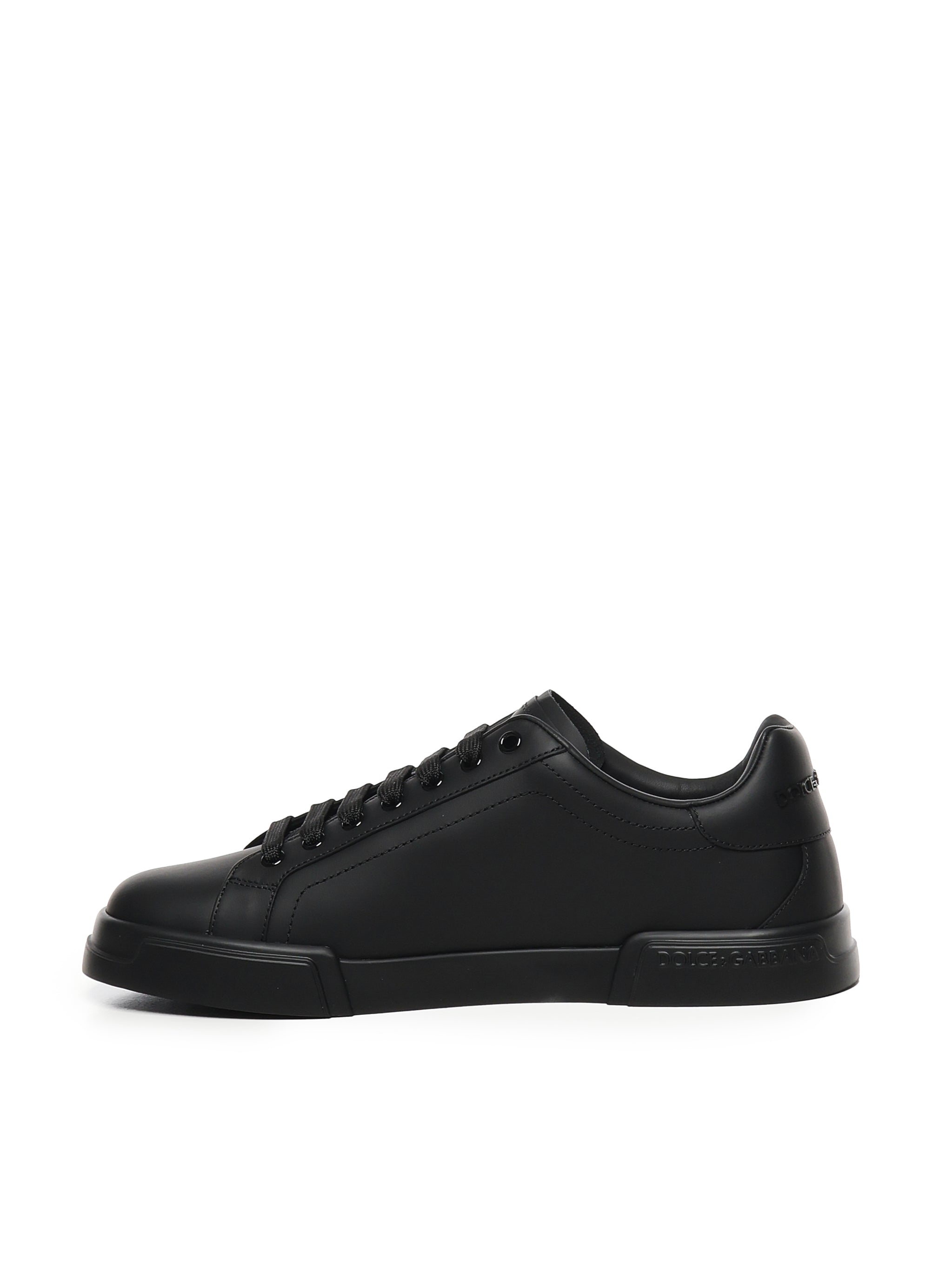 Dolce & Gabbana Sneakers Black Calfskin