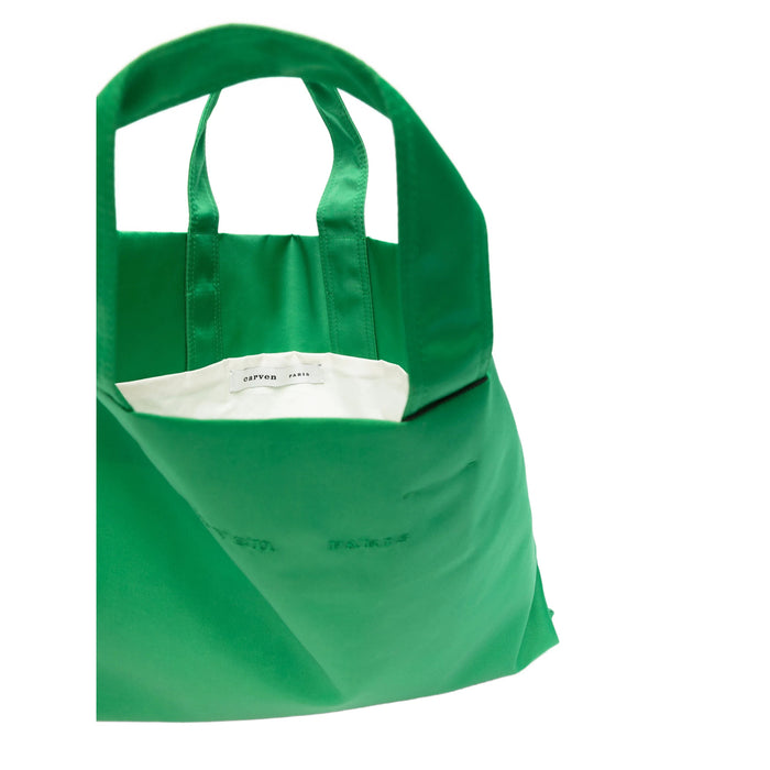 Bag Carven Green Lining Cotton: 100