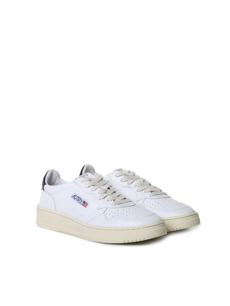 AUTRY Sneakers Wht/black Cowskin