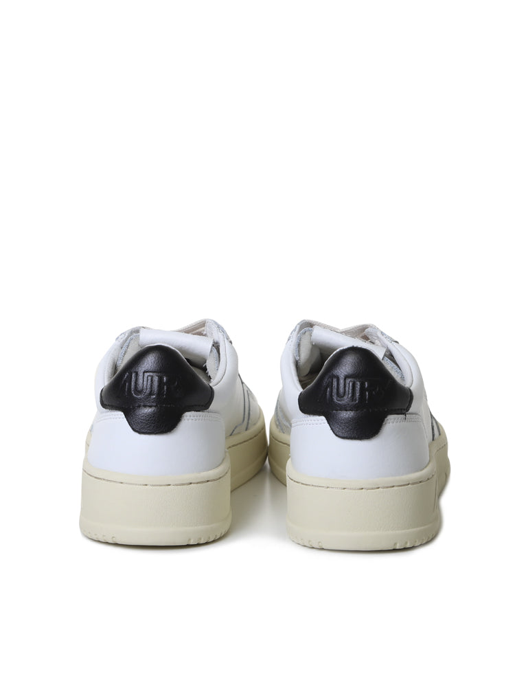 AUTRY Sneakers Wht/black Cowskin