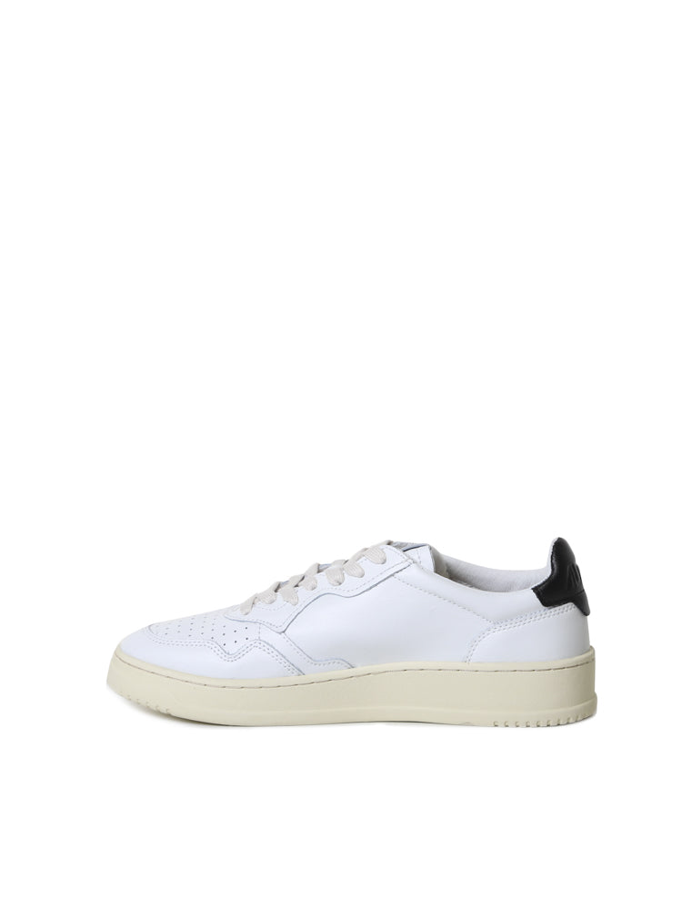 AUTRY Sneakers Wht/black Cowskin
