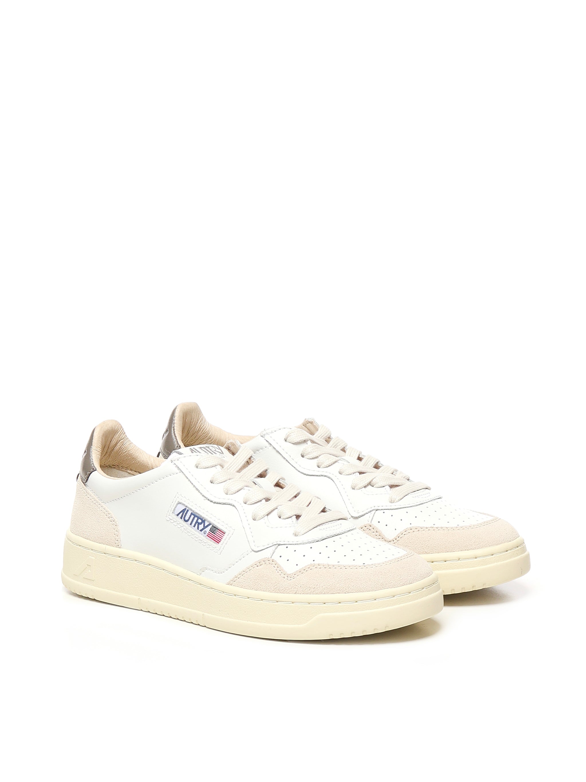 AUTRY Sneakers White/off White/taupe Cowskin