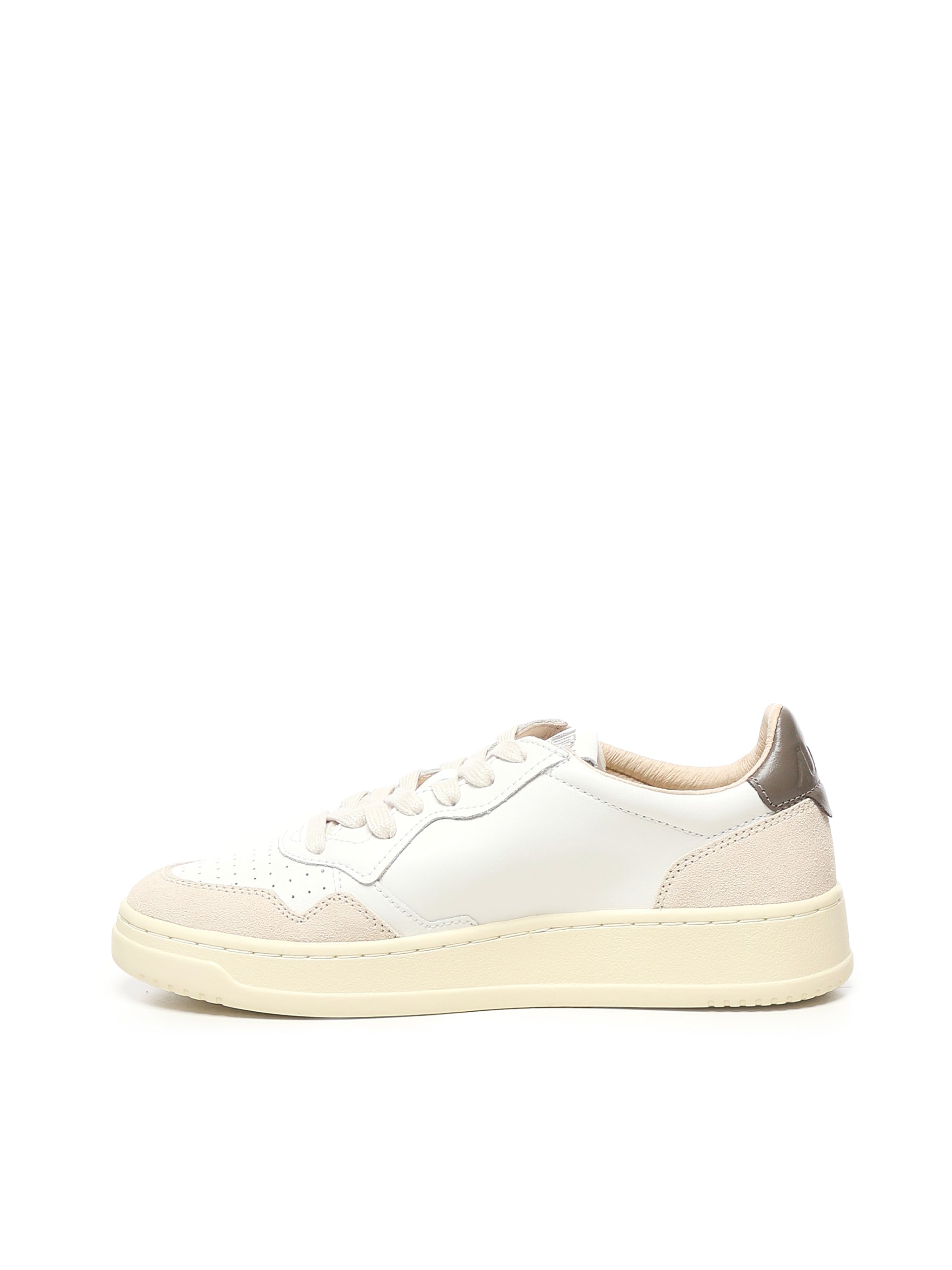AUTRY Sneakers White/off White/taupe Cowskin