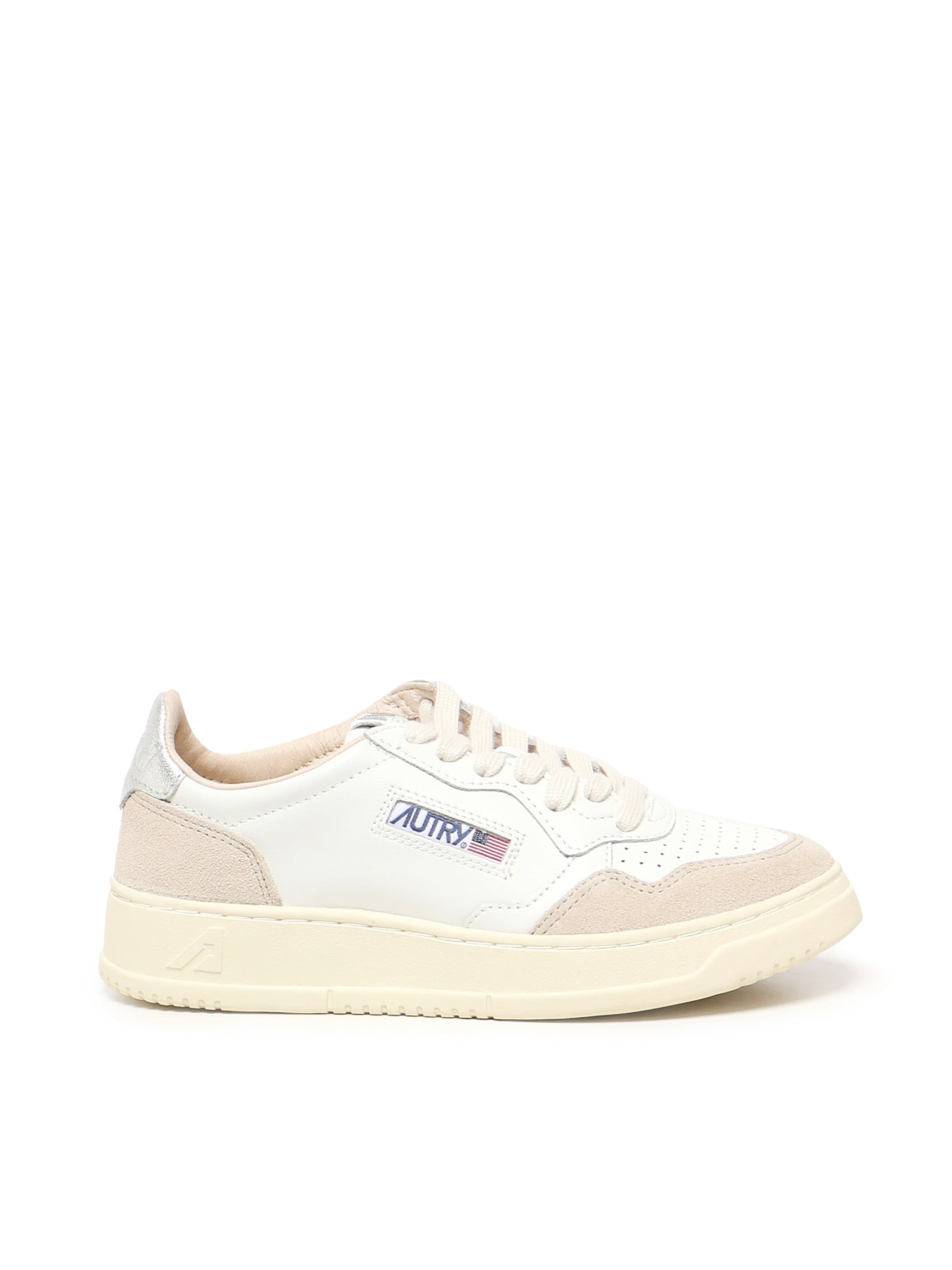 AUTRY Sneakers Wht/silver