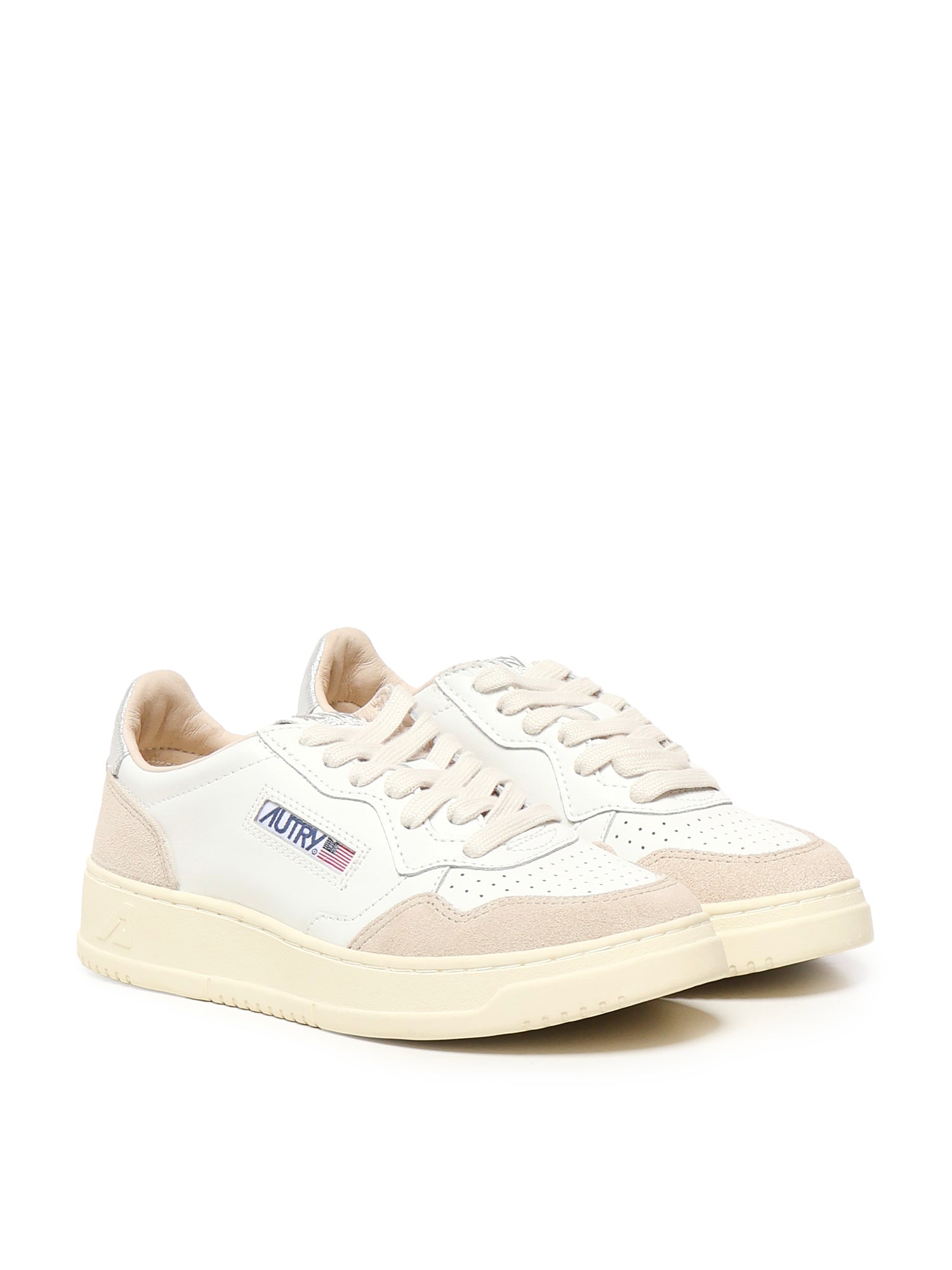 AUTRY Sneakers Wht/silver