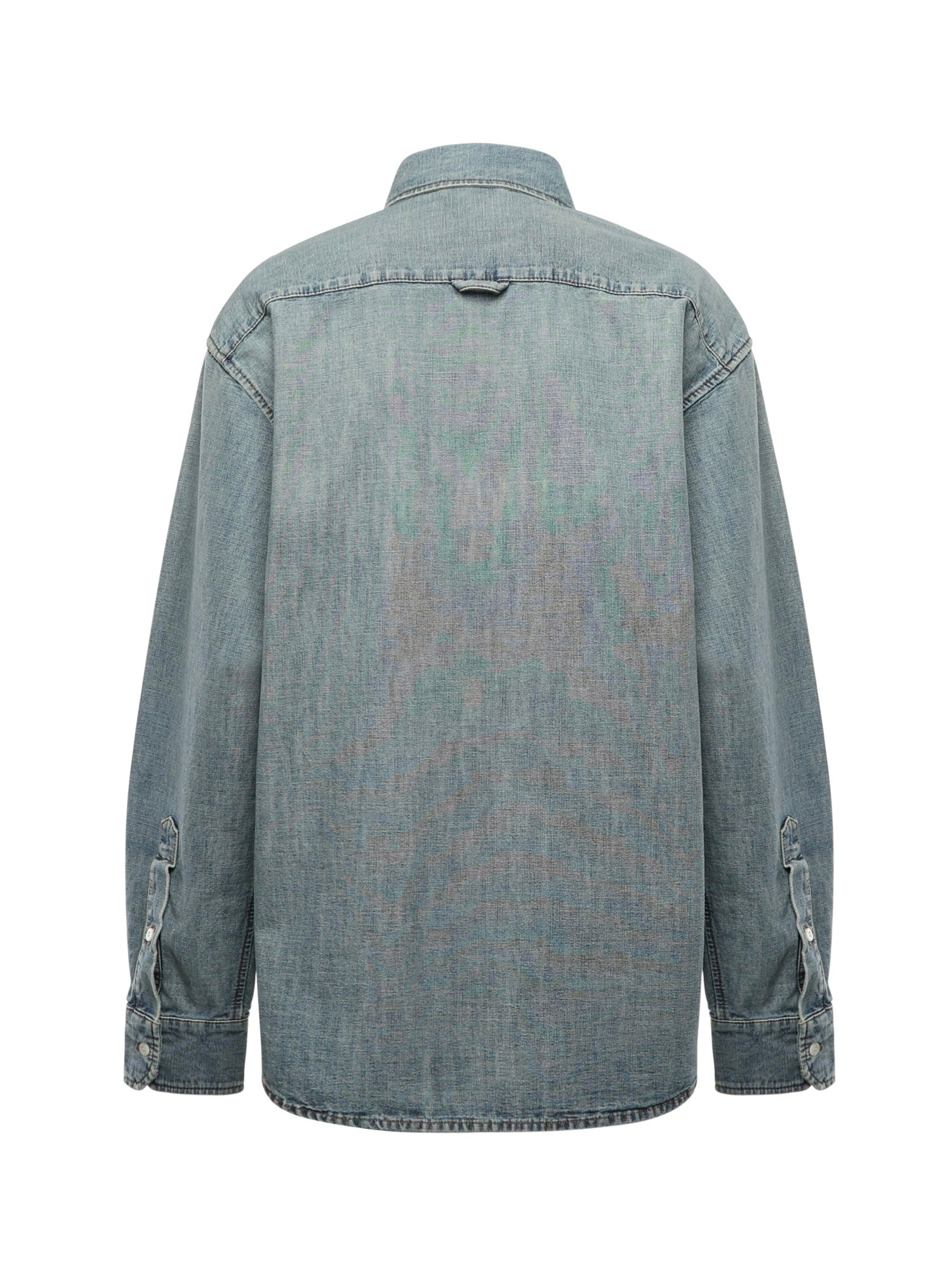 Miu Shirts Blue Cotton