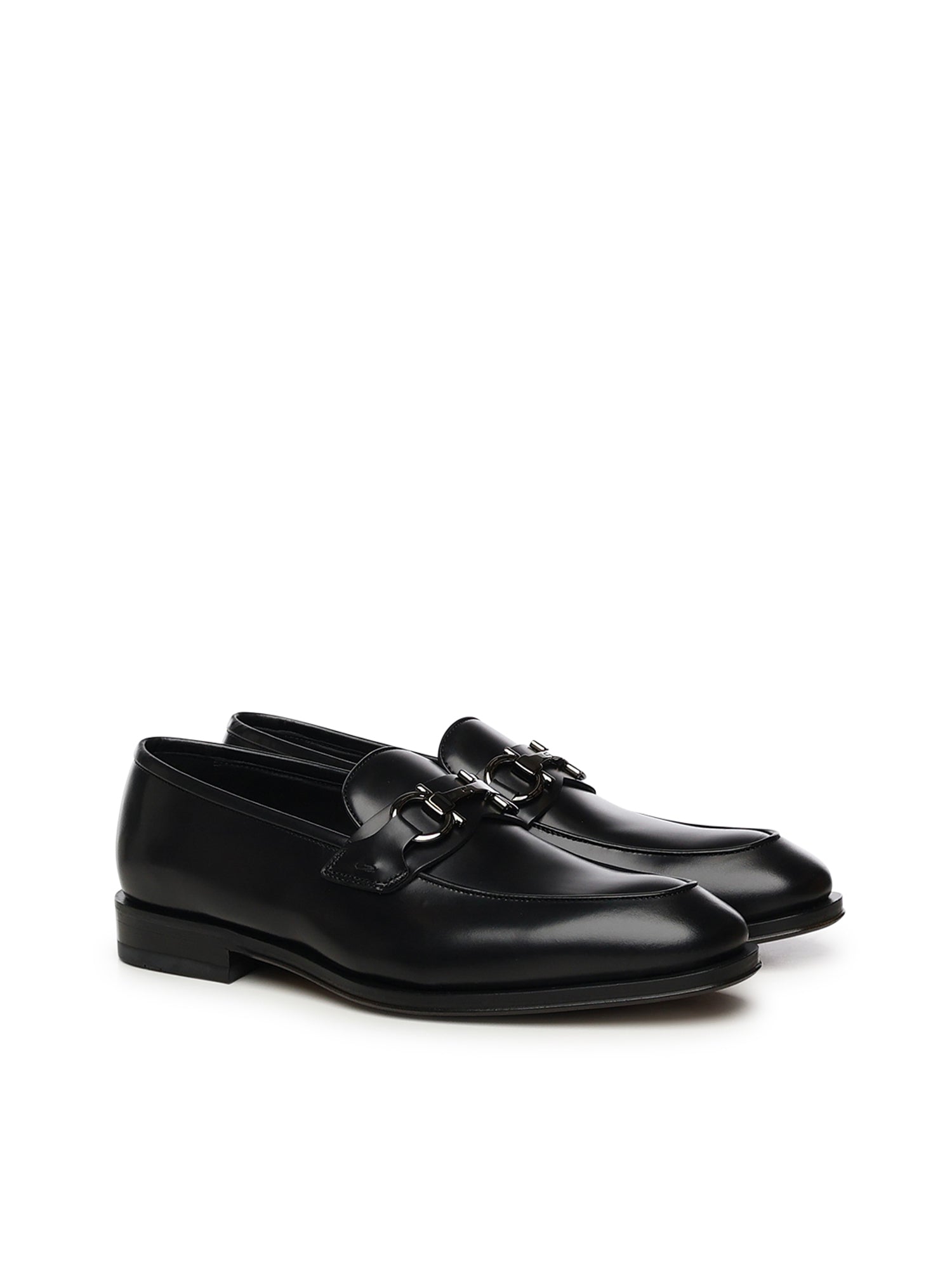 Ferragamo Flat shoes Black Calfskin