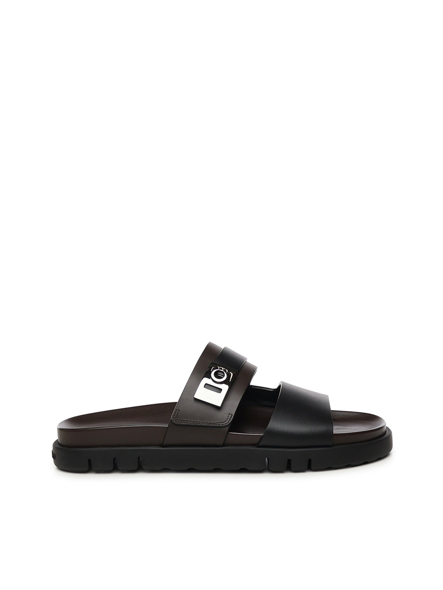 Ferragamo Sandals Black Calfskin