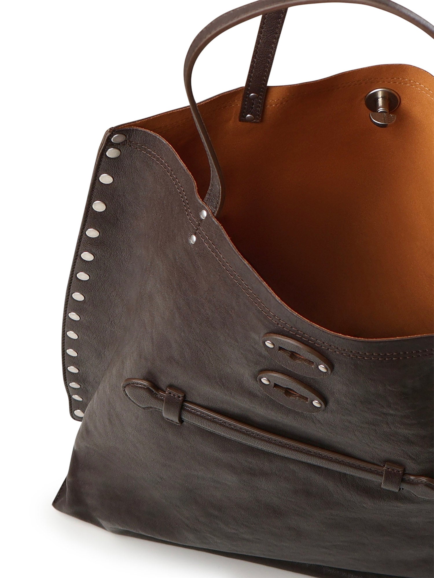 Zanellato Bags Brown Carbone Calfskin