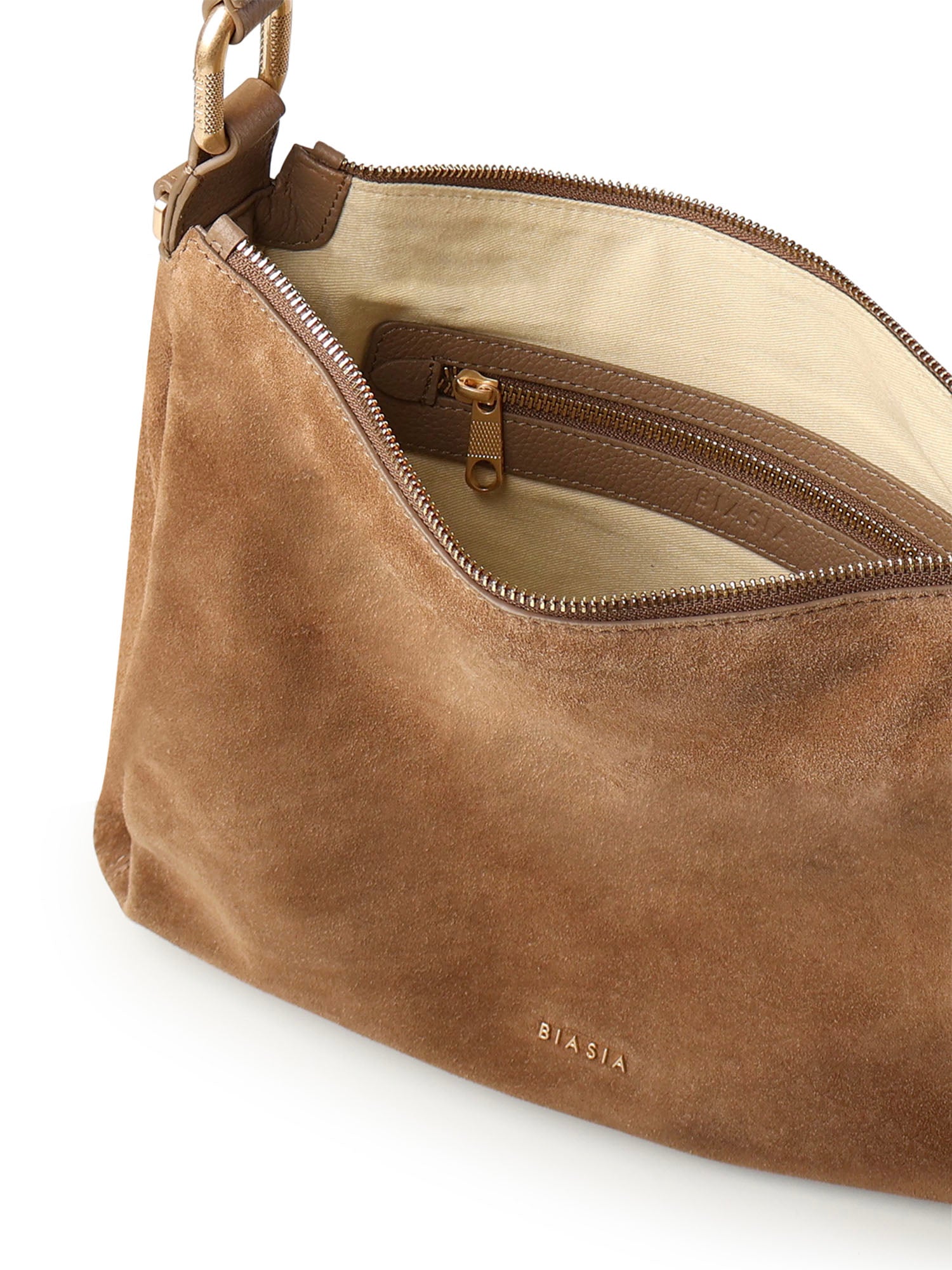 BIASIA Bags Beige Suede