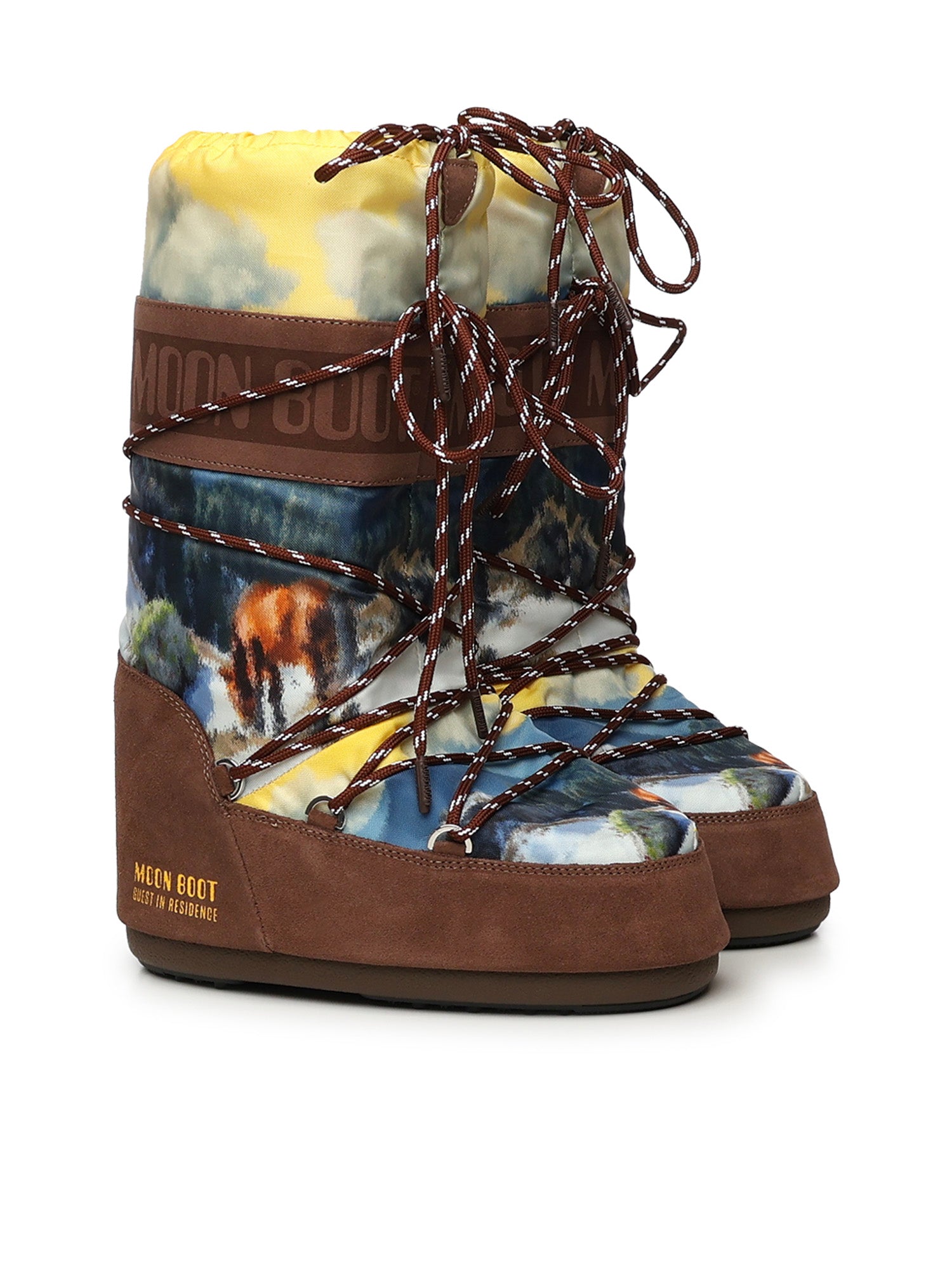 Moon Boot Cocoa Polyester Suede