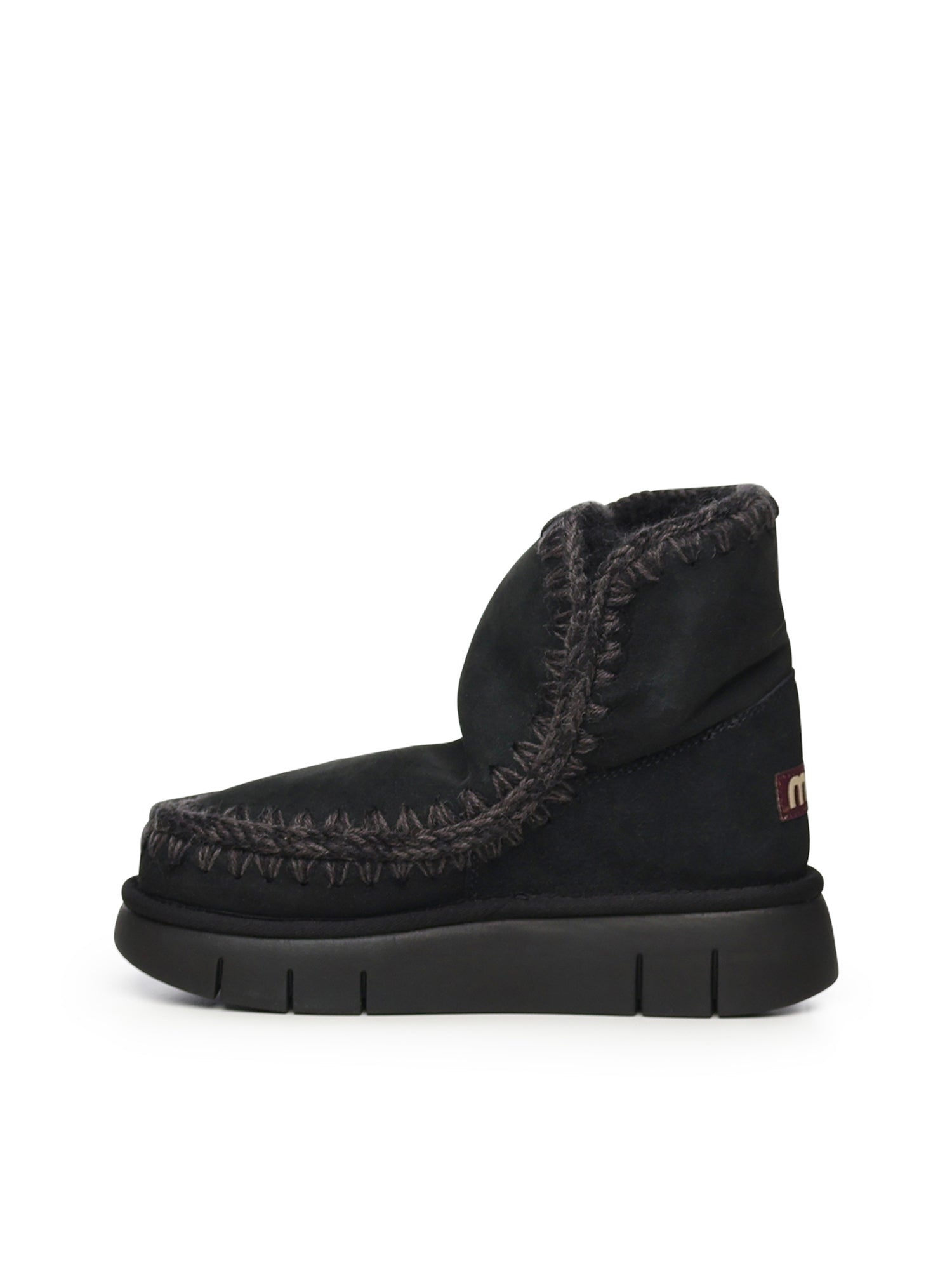 Mou Boots Black Sheepskin