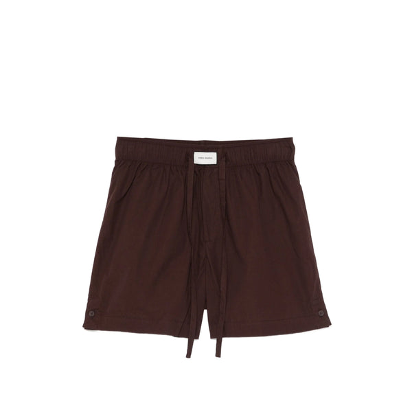Short Brown Cotton