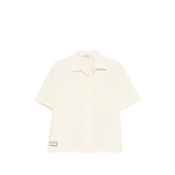 Short Sleeve Shirt Neutrals Cotton