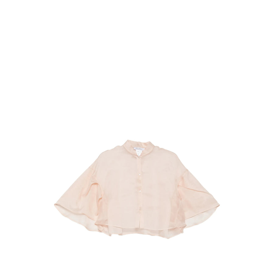 Pink Silk Poncho Ponchos