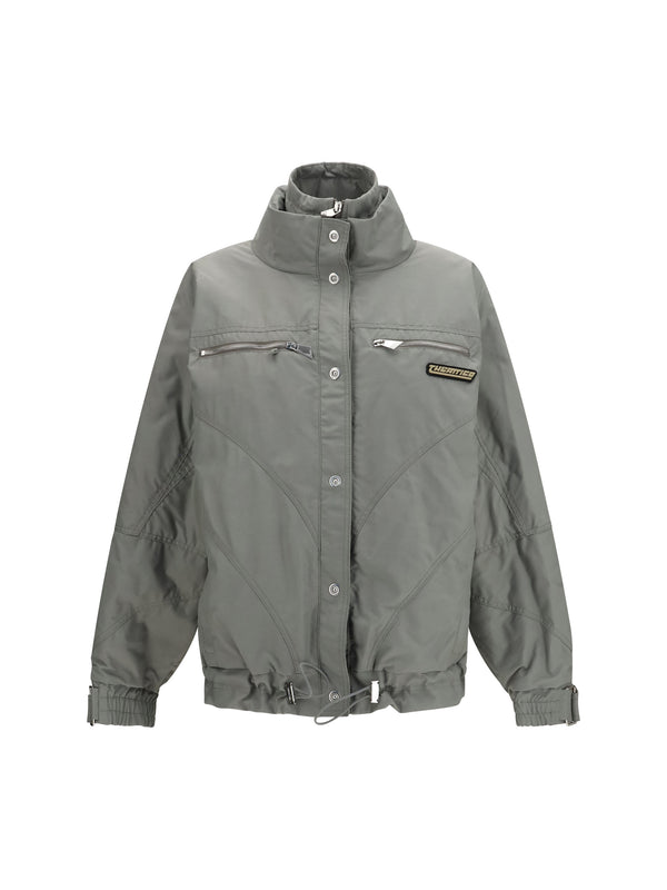 The Attico 58% Cotton jacket in gray