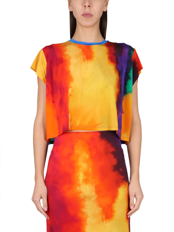Multicolor T-Shirt Cupro T-shirts