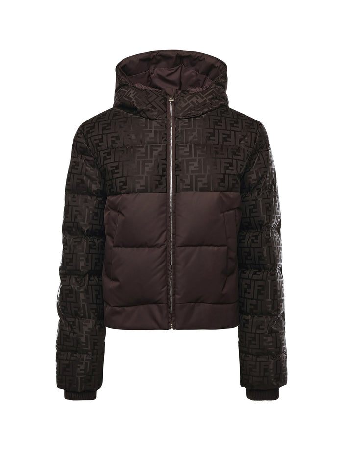 Fendi Coats Dark Brown Cotton
