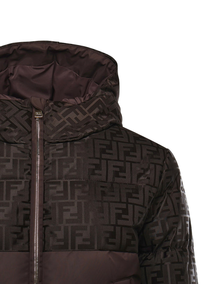 Fendi Coats Dark Brown Cotton