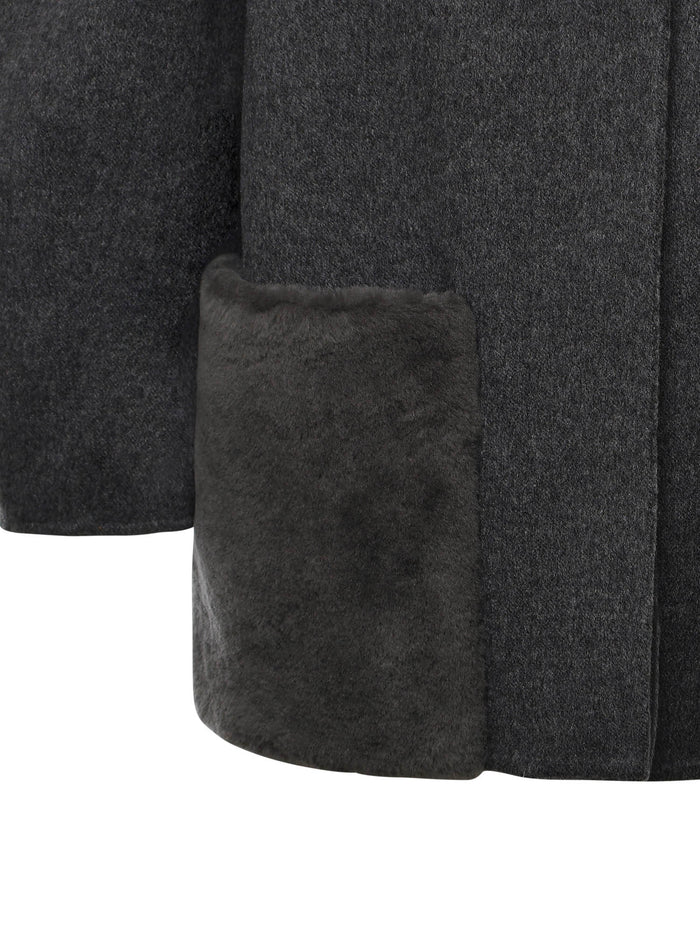 Fendi Jackets Gray Virgin Wool