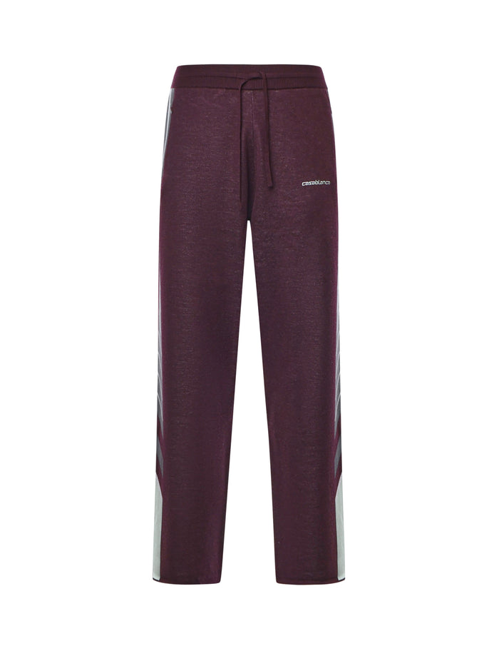 Casablanca RTW Purple Merino Wool