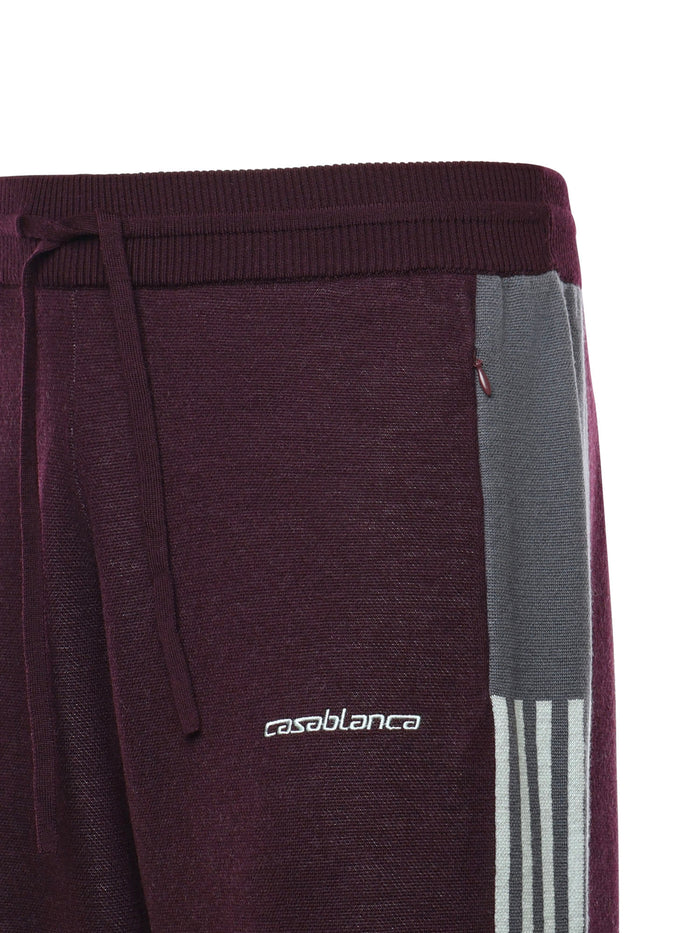 Casablanca RTW Purple Merino Wool
