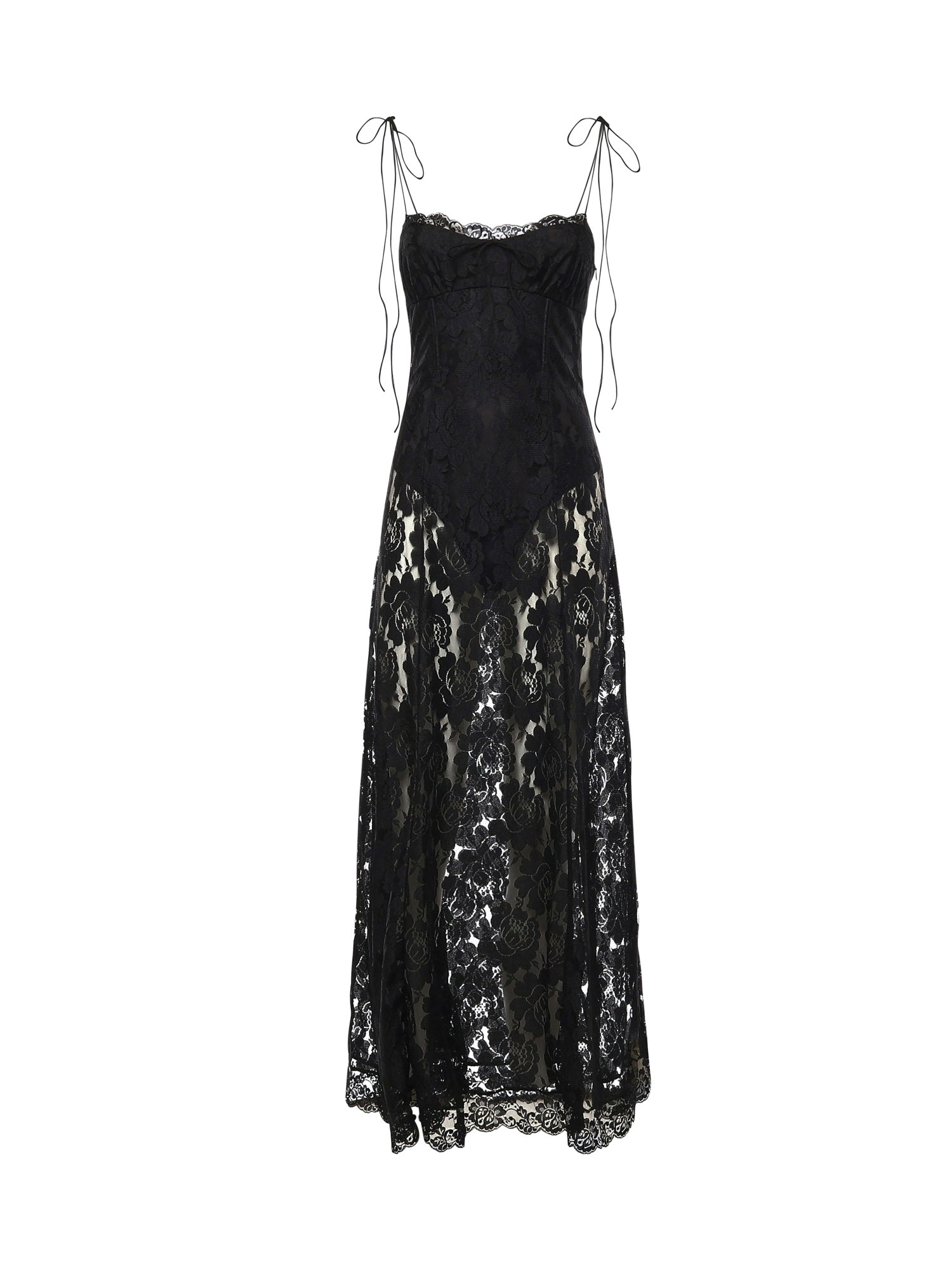 For Love & Lemons Dresses Black Acrylic